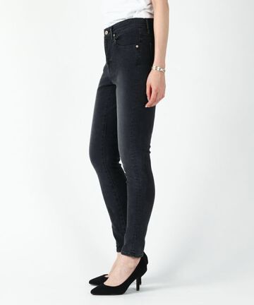 UP119302IS MAURIAT Skinny ISKO Stretch Denim-BLK-0,BLK, small image number 9