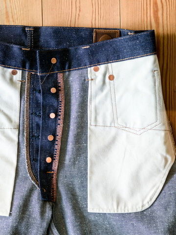  BENGARA JEANS SLIM STRAIGHT(INDIAN RED)(ONE WASHED)-One washed-36,, small image number 5