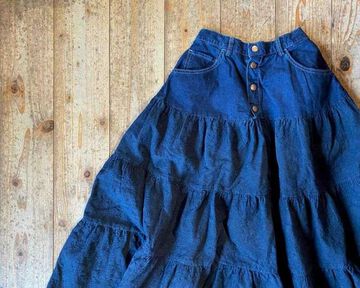 La-TESK-0212 Tiered Skirt (Paisley),, small image number 2