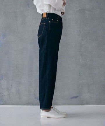 STJE1102 12OZ CROPPED JEANS【WOMEN'S】,INDIGO, small image number 14