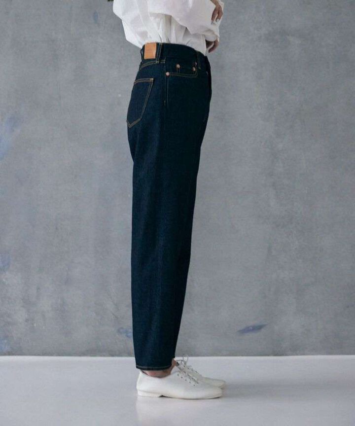 STJE1102 12OZ CROPPED JEANS【WOMEN'S】,INDIGO, medium image number 14