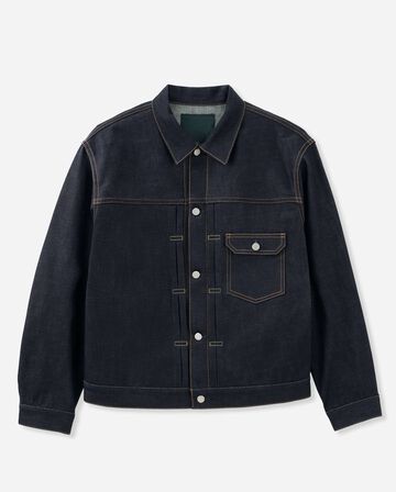 MMGJ0001 14.7oz #001 "STANDARD" DENIM 1st Type JACKET (TOKUNO BLUE),, small image number 0