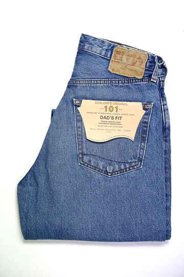 01-1010W-95 DAD'S FIT DENIM PANTS USED,, small image number 2