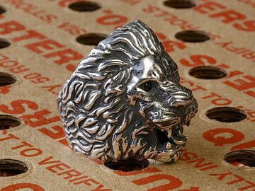 HYJK-225 Lion Ring,, small image number 1