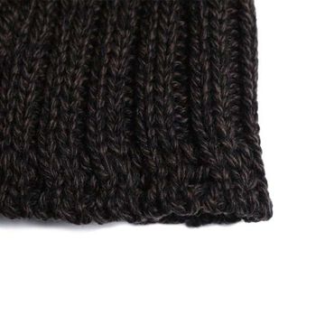 TR24AW-704 LOW GAUGE KNIT CAP (BLACK, BROWN,GRAY),BROWN, small image number 3