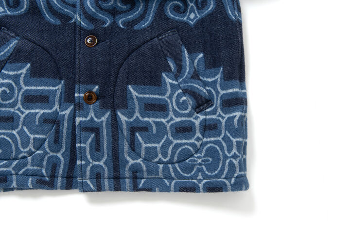 SP-104 45th Ainu Blanket Jacket,NAVY, medium image number 3
