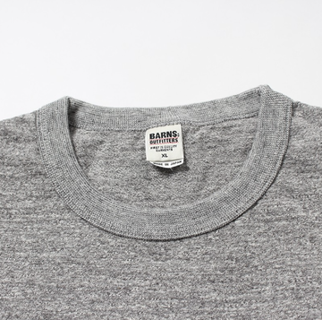 BR11000 Loop Wheel Crew Neck T-Shirt-WHITE-Ｍ,WHITE, small image number 10