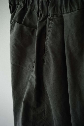 【CAPERTICA】CAP709PT11 Natural Dyed Moleskin / P/T Easy Pants,SUMI, small image number 4