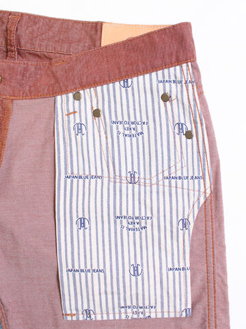 JB2101 TC CORDUROY ANKLE CUT SLIM STRETCH (Bordeaux),, small image number 7