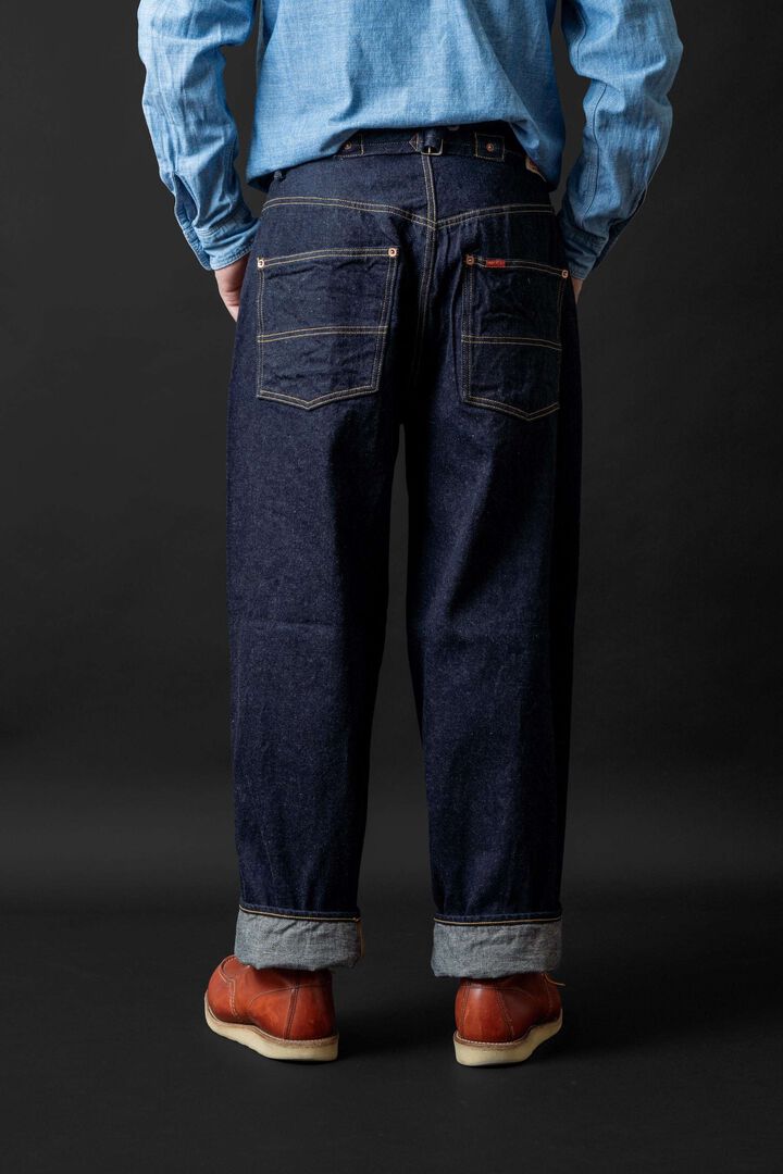 M101S (001) 14oz SEA ISLAND WAIST OVERALL,, medium image number 10