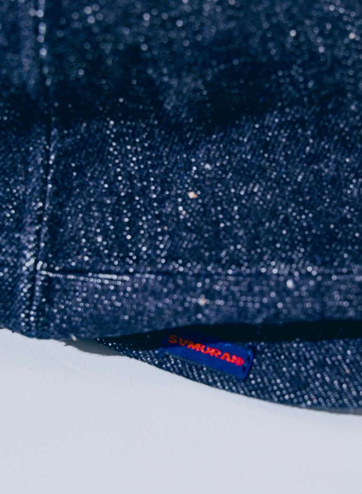 SJ301HN-17oz Denim Hunting Cap,INDIGO, medium image number 2