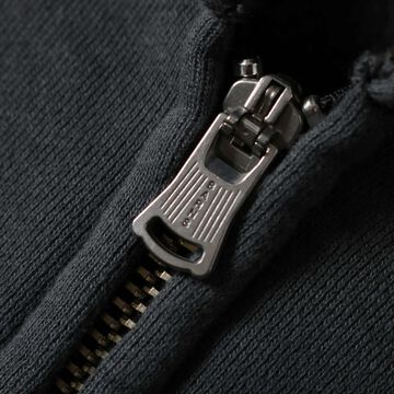 BARNS BR-3010 "STANDARD" COZUN ZIP SWEAT PARKA,MUSTARD, small image number 4