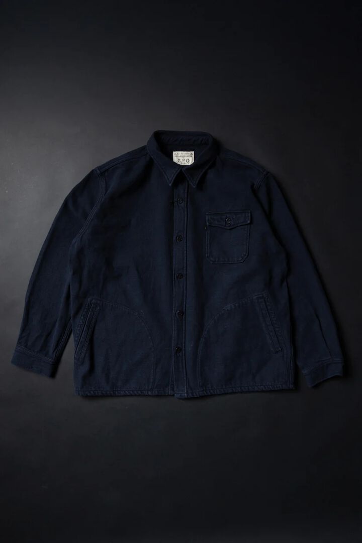MSJ001E US NAVY CPO JACKET,NAVY, medium image number 3