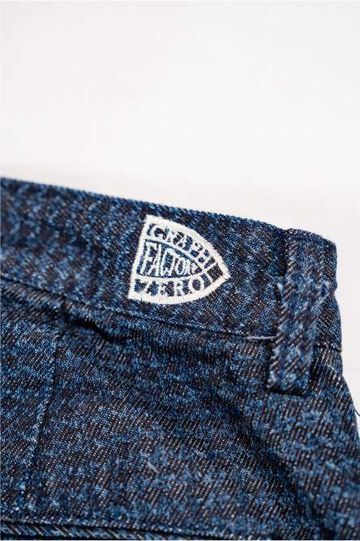 GZ-EDTR Embossed Denim Trouser,CHECK, small image number 11