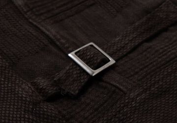 4604 Amami Mud Dyed Jacquard Jacket,BROWN, small image number 7