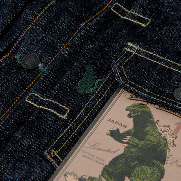 GZ-011 Godzilla denim JK,, small image number 4