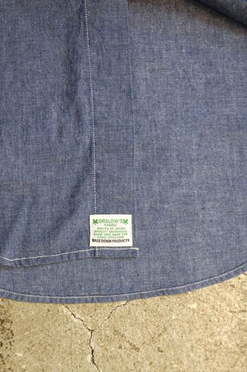 01-8112 Standard Button Down Shirt Chambray,, small image number 3