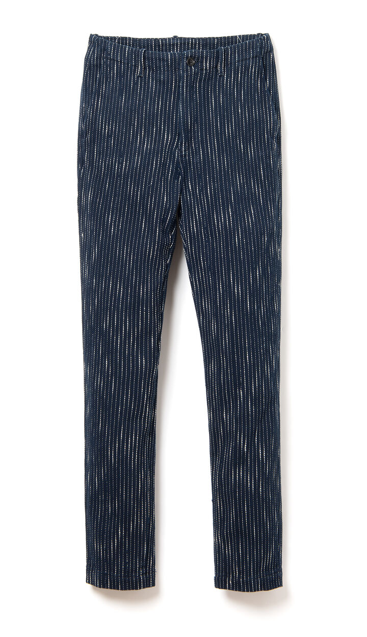 1884 13oz RAIN Sashiko Trousers,INDIGO, medium image number 0
