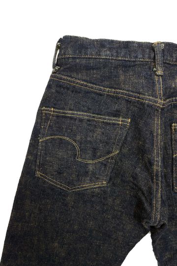 ONI-277Bumpy-黄土 (Yellowish Brown) 17oz Bumpy Denim Just Right Straight,, small image number 3