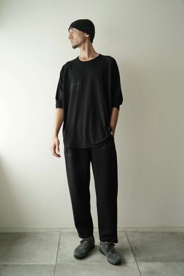 【vleed prologue】VL-005 Multi High Function Double Knit / Taperd Easy Pants,SUMIKURO x BLACK, small image number 2