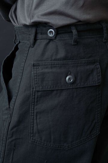 WR573F (61) FATIGUE PANTS (BLACK),BLACK, small image number 8