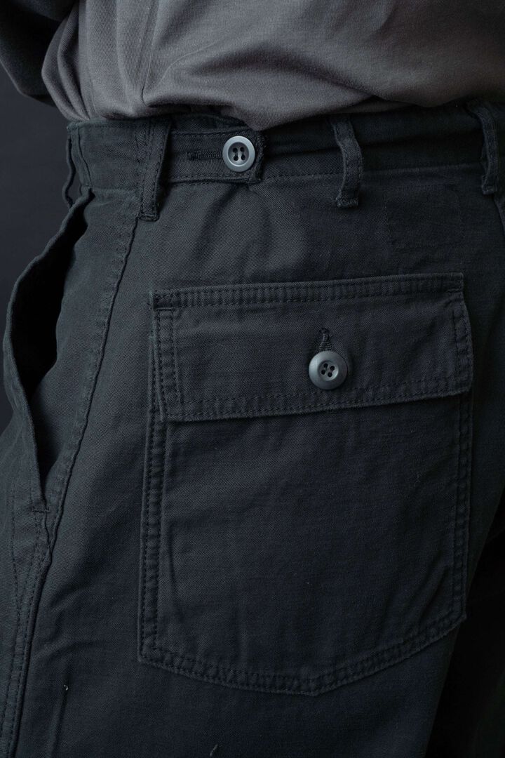 WR573F (61) FATIGUE PANTS (BLACK),BLACK, medium image number 8