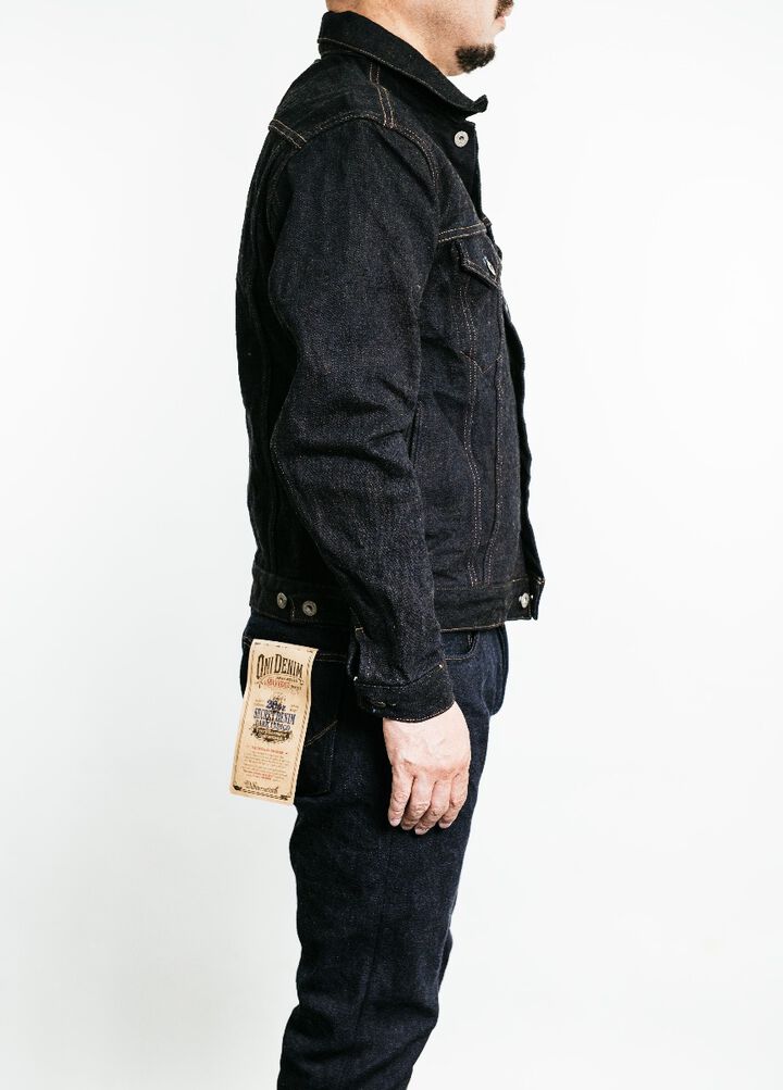 ONI-02527P-OZR 20OZ SECRET DENIM 3RD TYPE JACKET WITH HANDWARMERS-36,, medium image number 2