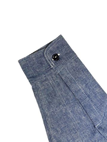 Lot 240 TRIPLE STICH CHAMBRAY SHIRTS NON WASH,SAX, small image number 7