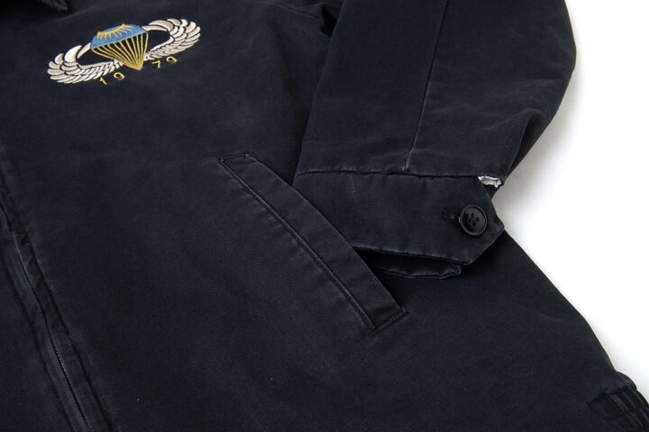 4645 Vietnam Souvenir Jacket (Betchan),BLACK, medium image number 3