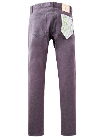 JB0411 10oz Dry Cotton Selvage Stretch Tapered (Purple),, small image number 1