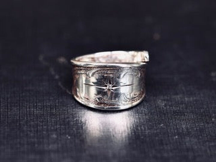NCAJ-204 Diamond Aristocrat Cutlery Ring
