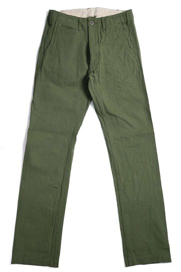 ONI737-SVC  9.5oz Selvedge Chino Trousers,KHAKI BEIGE, small image number 15