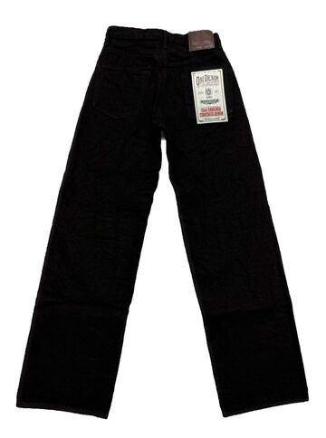 ONI222CCD-BKBK 15oz Crushed Concrete Denim Black x Black Kabuki Selvedge Super Wide Straight,, small image number 6