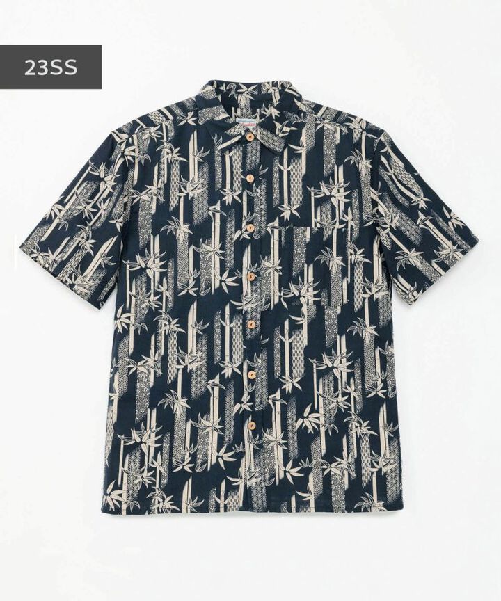 MSS1050M31 BAMBOO PRINTED SHIRT