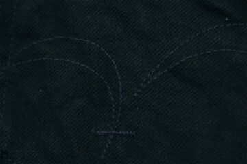 S710NBKII 17OZ BLACK DENIM SLIM FIT STRAIGHT-One Wash-29,, small image number 7