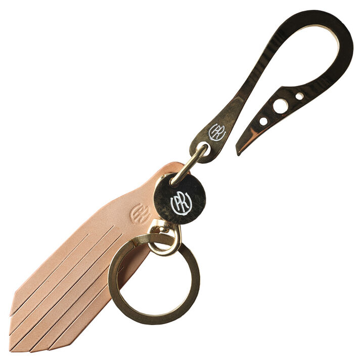 PAILOT RIVER PR-KHGN-BM (REDMOON) Key Holder PR-KHGN-M (Oil Leather Black, Oil Leather Red Brown, Oil Leather Dark Brown, Saddle Leather Natural),OIL LEATHER BLACK, medium image number 3