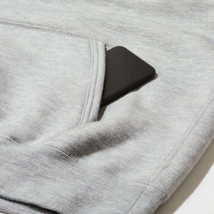 Pullover Hoodie,HEATHER GRAY, medium image number 12