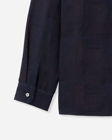 MXLS1026 INDIGO JACQUARD SHIRT,INDIGO, small image number 6