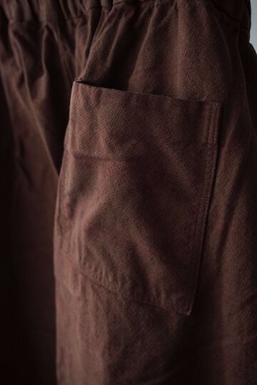 【CAPERTICA】CAP708PT08 Natural Dyed Check / Peg Top Easy Pants,BENGARA, small image number 5
