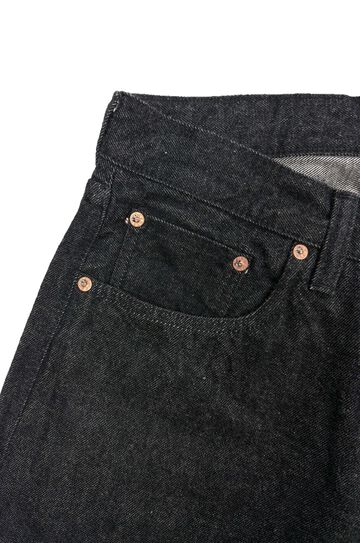 Lot No. SC42460 / 14.25oz. BLACK DENIM 1947 MODEL (REGULAR STRAIGHT),, small image number 3