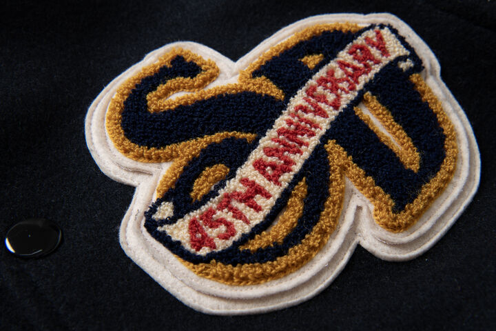 SP-122S 45th Kiryu Stadium Jacket (varsity jacket) with embroidery,, medium image number 4