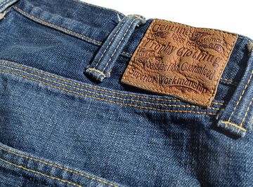 1606H HERITAGE W KNEE STD DIRT DENIM-One Washed-30,, small image number 4
