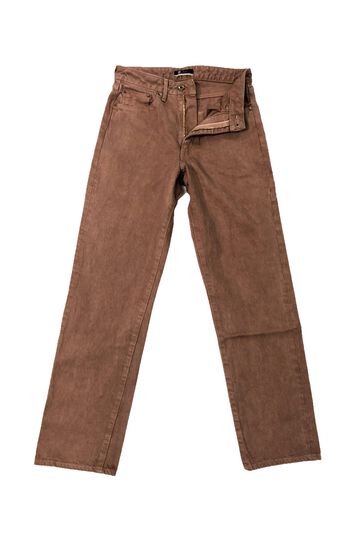 JBAG1570 13.5oz Selvedge ID KAKISHIBU Garment dye LOOSE STRAIGHT,, small image number 7
