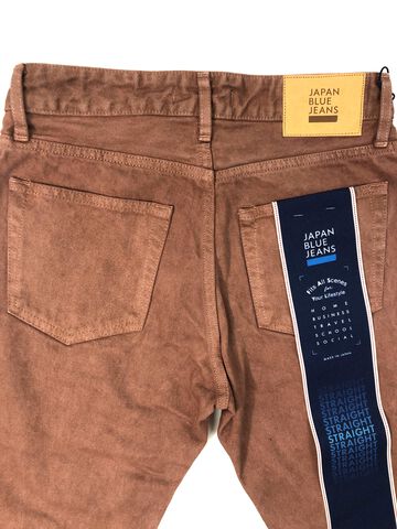 JBAG1370 13.5oz Selvedge ID KAKISHIBU Garment dye STRAIGHT,, small image number 3
