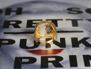 17AAS-202GD Diamond Cut Coin Ring -Gold-,, small image number 3