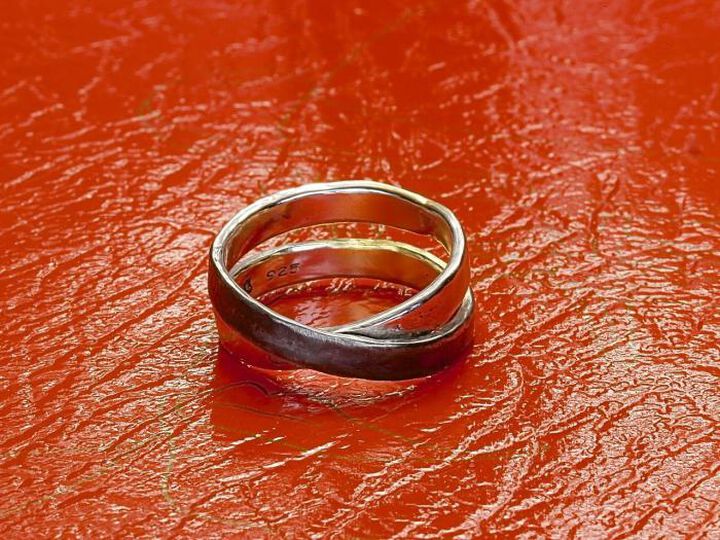 HYO-252 Overlap Flat Ring,, medium image number 2