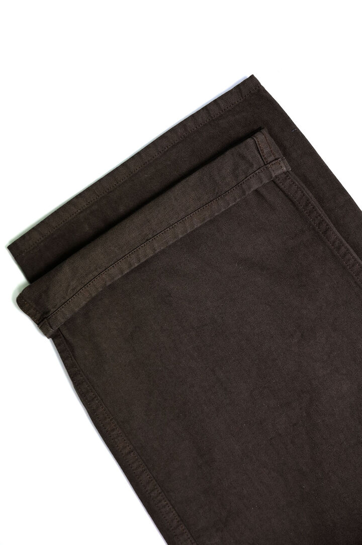 03-5011 WIDE FIT FRENCH WORK PANTS (52 Coffee brown),, medium image number 4