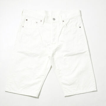 Burgus Plus s770-01 Lot.S770 5Pocket White Denim Shorts S770-01 (white),, small image number 0