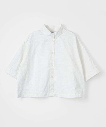 STSS0010 CALM SS OKKAKE SHIRT,WHITE, small image number 9