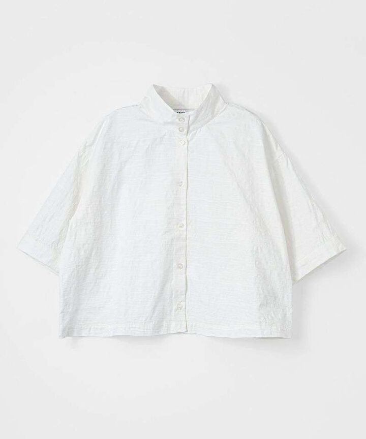 STSS0010 CALM SS OKKAKE SHIRT,WHITE, medium image number 9